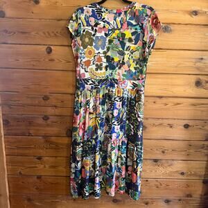 Johnny Was Chelsea Garden Tiered Dress Small